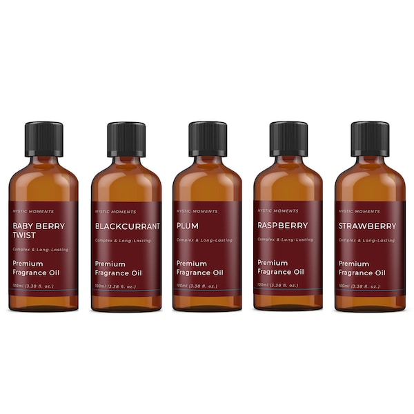 Wild Fruits | Gift Starter Pack of 5 x 100ml Fragrant Oils