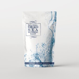 Mystic Moments Sale Minerale del Mar Morto 5Kg / Bagno Naturale per Muscoli, Perfetto per Pelle, Viso e Corpo 100% Naturale Vegano Senza OGM