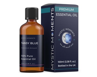 Mystic Moments | Tansy Blue - Essential Oil - 100% Pure - 100ml