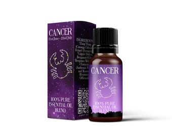 Cancer - Zodiaque Signe Astrologie Essential Oil Blend - 10ml