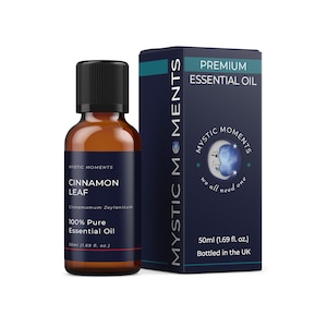Mystic Moments | Cinnamon Leaf - Essential Oil - 100% Pure - 50ml