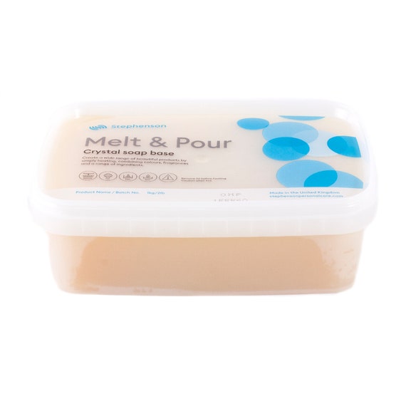 Low Sweat Clear Melt and Pour Soap Base