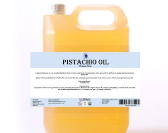 Mystic Moments / Aceite portador de pistacho 5 litros - Aceite puro y natural / Vegano y sin OMG