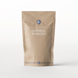 Mystic Moments / Polvo exfoliante natural de avena (500 g), puro y natural, vegano y sin OMG