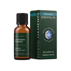 Mystic Moments | Lavandin Grosso Organic Essential Oil - 100% Pure - 50ml