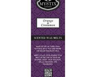 Orange & Cinnamon | Mystix Wax Melts x 5