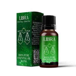 Mystix London | Libra - Zodiac Sign Astrology Essential Oil Blend - 10ml