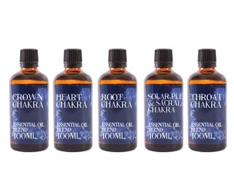 Chakra | Gift Starter Pack of 5 x 100ml Essential Oil Blends