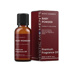 Aceite aromático Mystic Moments / Talco para bebés - 50 ml
