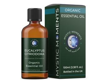 Eucalyptus Citriodora Organic Essential Oil - 100% Pure - 100ml