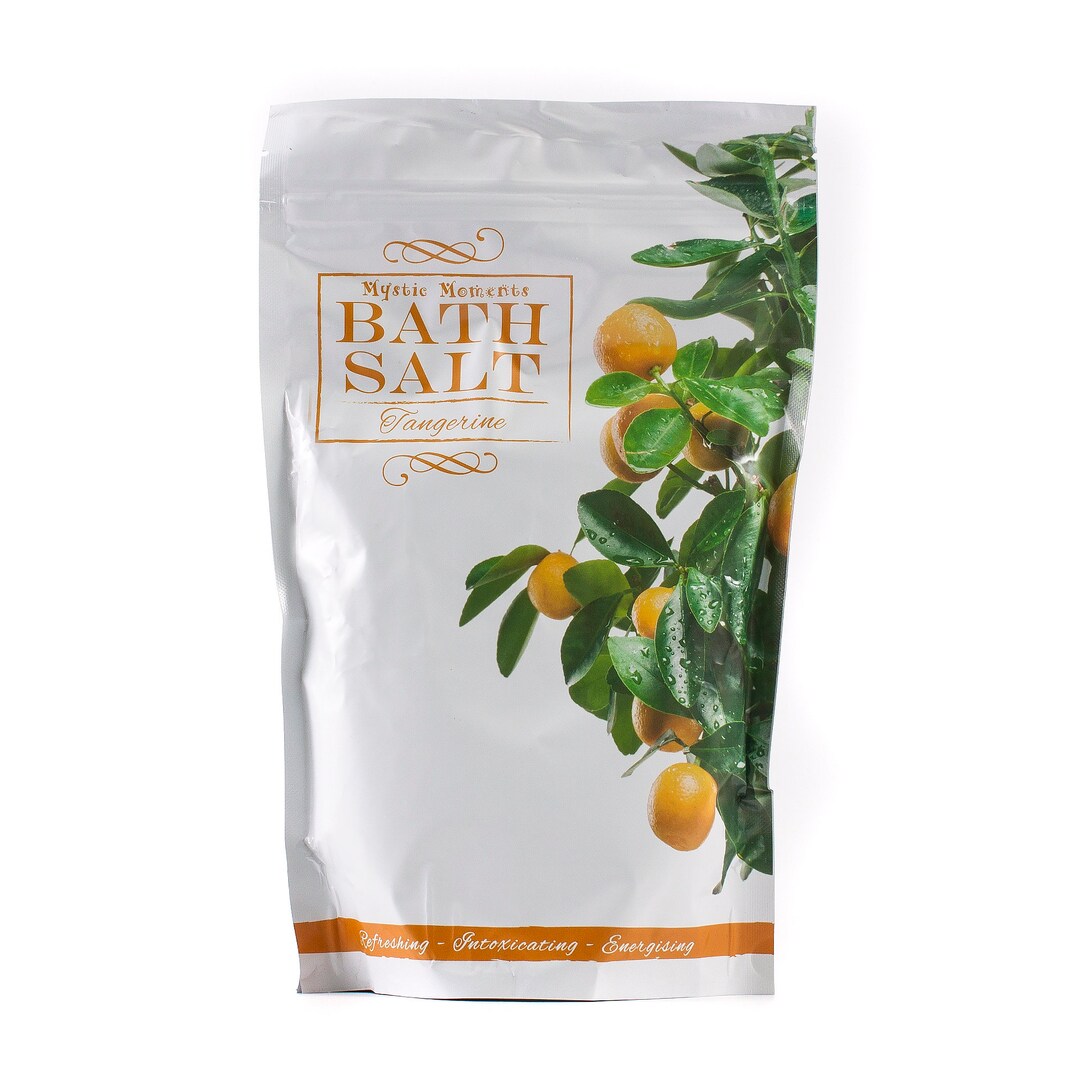 Badesalz Tangerine – 5 Kg Entspannungspaket Mit ätherischen Ölen Für Ein Entgiftendes Bad