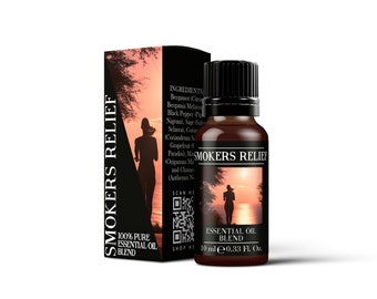 Soulagement des fumeurs - Mélanges d'huile essentielle - 10ml