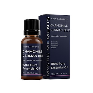 Mystieke momenten | Essentiële olie Duits blauwe kamille 10 ml - pure en natuurlijke olie voor verstuivers, aromatherapie massagemengsels veganistisch, ggo-vrij