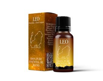 Leo - Zodiaque Signe Astrologie Essential Oil Blend - 10ml