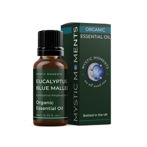 Mystic Moments | Eucalyptus Blue Mallee Organic Essential Oil - 100% Pure - 10ml