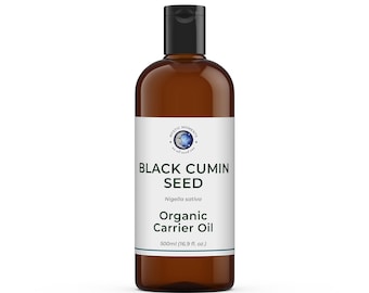 Momentos Místicos / Aceite portador orgánico de semillas de comino negro - 500 ml