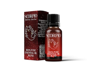 Mystix London | Scorpio - Zodiac Sign Astrology Essential Oil Blend - 10ml