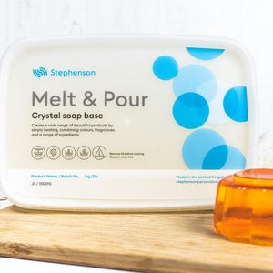 Mystic Moments | Melt and Pour Soap Base - Crystal Jelly - 1Kg