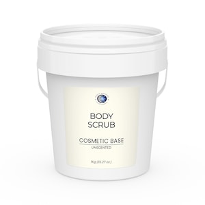 Body Scrub Base - Unscented - 1Kg