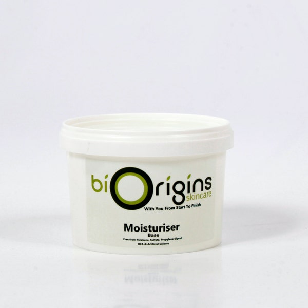 Moisturiser Unscented - S&P Free - Botanical Skincare Base - 500g