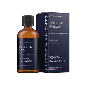 Mystic Moments | Lavender French - Essential Oil - 100% Pure - 100ml