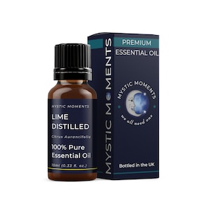 Mystic Moments | Lime Distilled - Essential Oil - 100% Pure - 10ml
