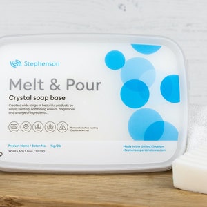 Melt and Pour Soap Base - White SLS & SLES Free - 6Kg