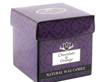 Mystix London | Chocolate & Orange Scented Candle - Large