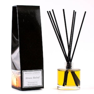 Mystix Londen | Stressverlichting - rietverspreider met etherische olie - 100 ml