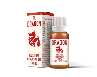 Mystix Londres - France Dragon Chinois Zodiac Essential Oil Blend 10ml