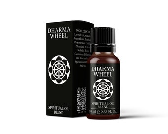 Roue de Dharma - Mélange d'huile essentielle spirituelle - 10ml