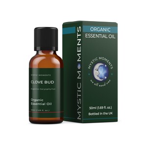 Mystic Moments | Clove Bud Organic Essential Oil - 100% Pure - 50ml