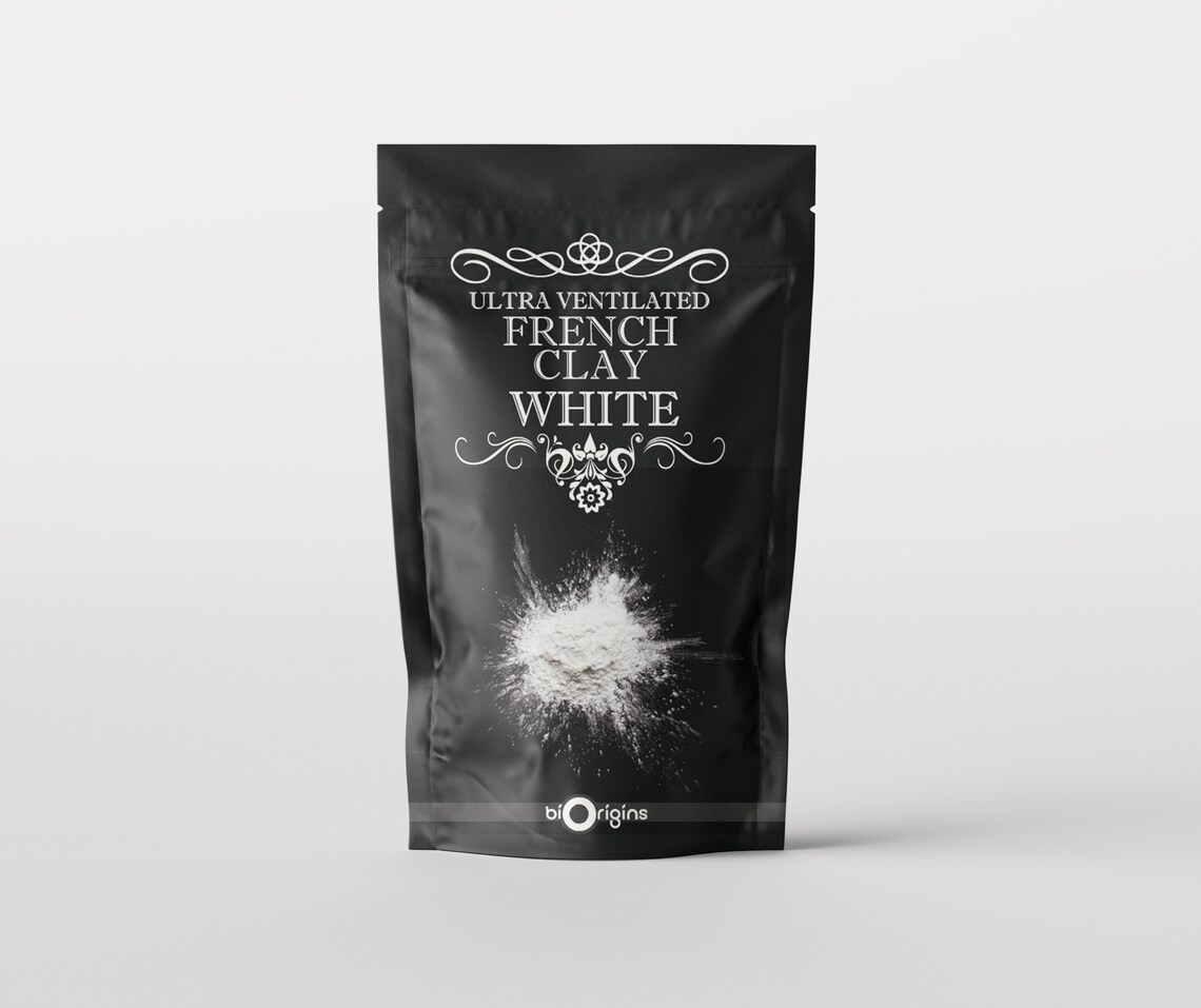 White Ultra Ventilated French Clay 1kg Etsy