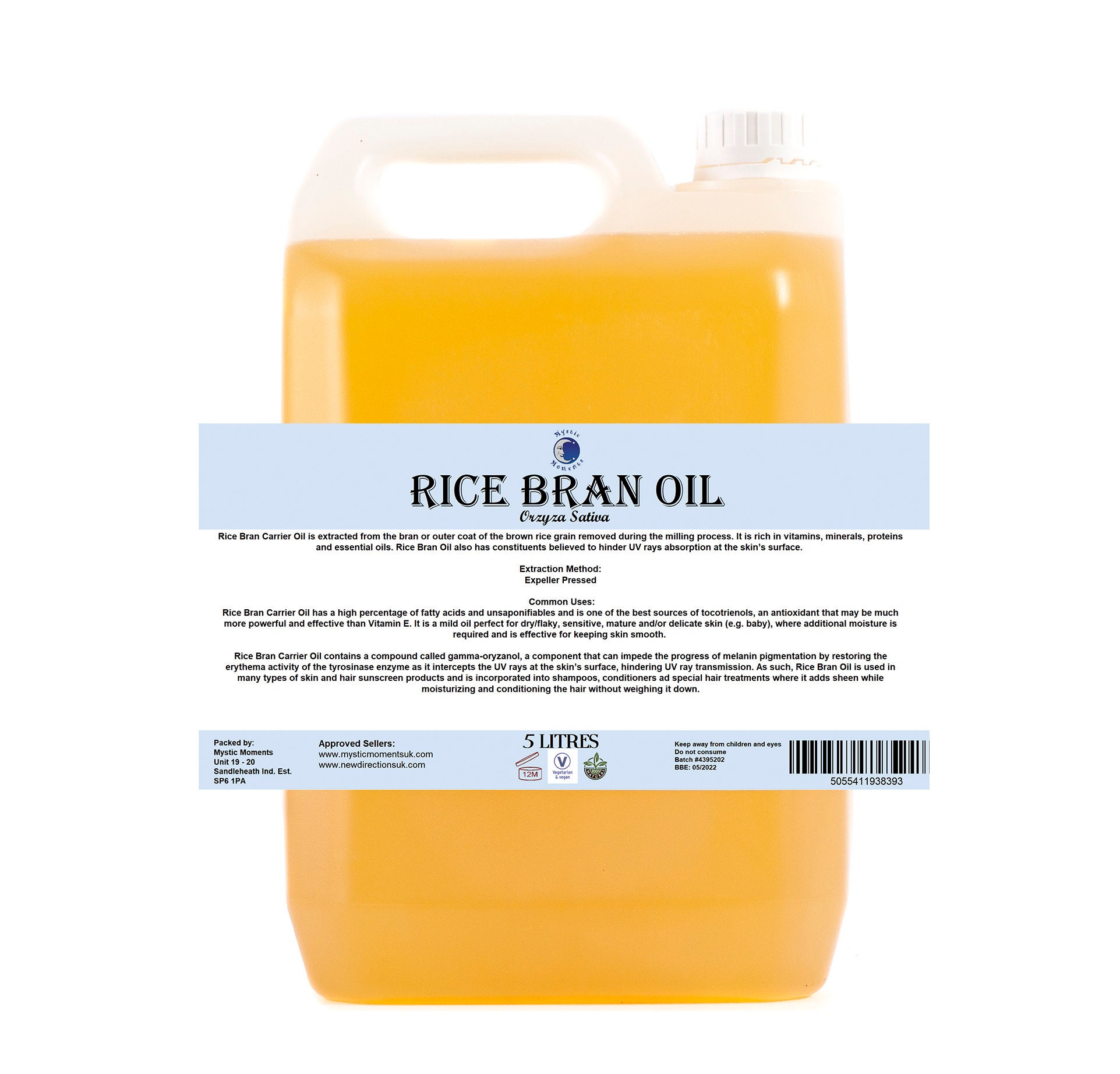Rice Bran Oil 5L – TheFarmKart