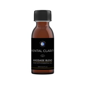 Chiarezza mentale - Miscele essenziali per massaggi - 125 ml