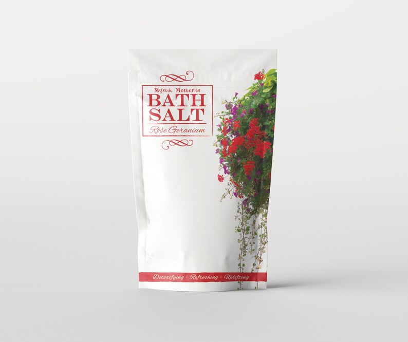 Bath Salt - Rose Geranium - 1Kg Bath Salt - Rose Geranium - 1Kg