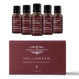 Mystic Moments | Halloween | Fragrant Oils Gift Starter Pack 5 x 10ml