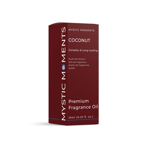 Aceite aromático Mystic Moments / Coco - 10 ml - Ideal para jabones, velas y productos para el cuidado de la piel y el cabello imagen 3