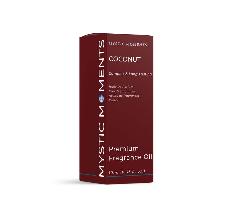 Aceite aromático Mystic Moments / Coco - 10 ml - Ideal para jabones, velas y productos para el cuidado de la piel y el cabello imagen 3