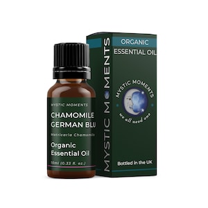 Mystic Moments | Chamomile German Blue Organic Essential Oil - 100% Pure - 10ml