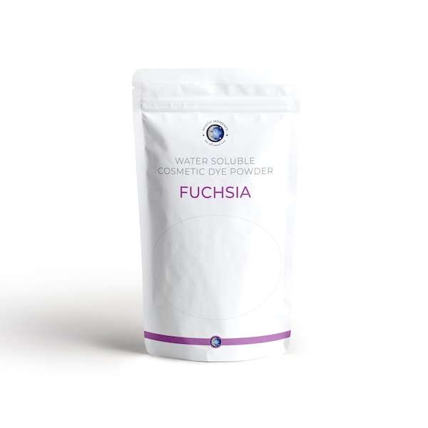 Mystic Moments | FUCHSIA Water-Soluble Cosmetic Dye Powder 25g