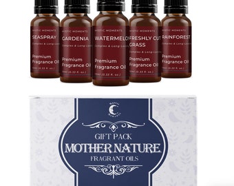 Mother Nature | Gift Starter Pack of 5 x 10ml Fragrant Oils