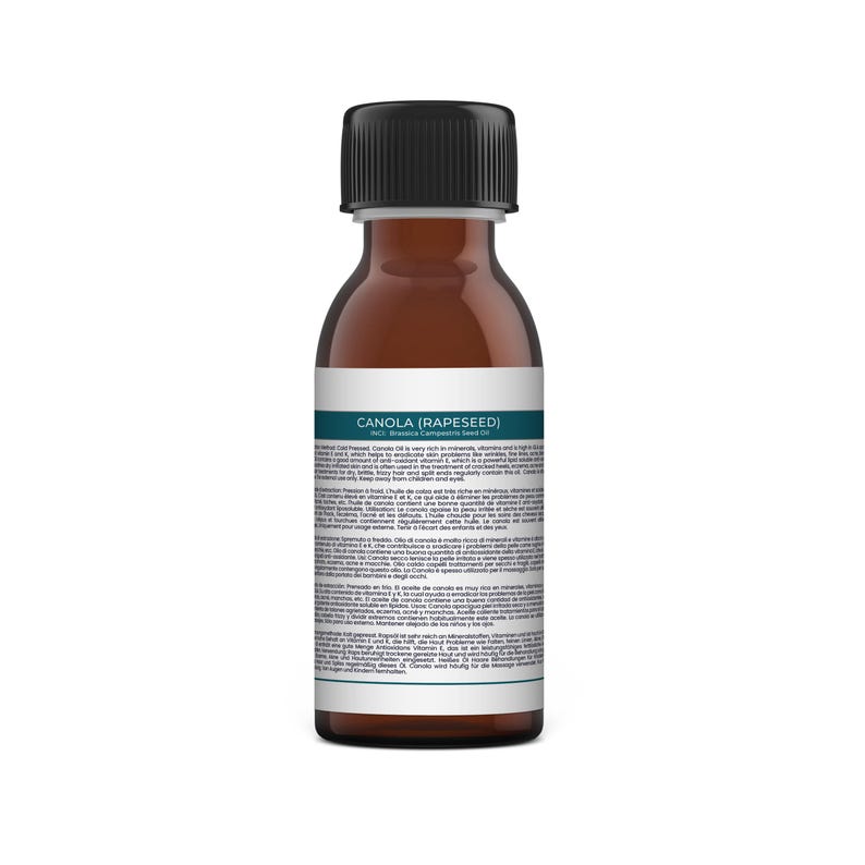 Mystic Moments | Rapsolja (Canolabärolja) - 125 ml bild 2