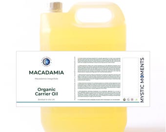 Moments mystiques | Huile végétale de macadamia biologique - 5 litres