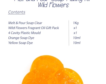 Orange Soap Dye