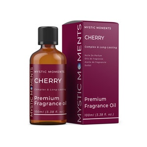 Natural Cherry Perfume Oil Sweet Fruity Organic Fragrance Cherry