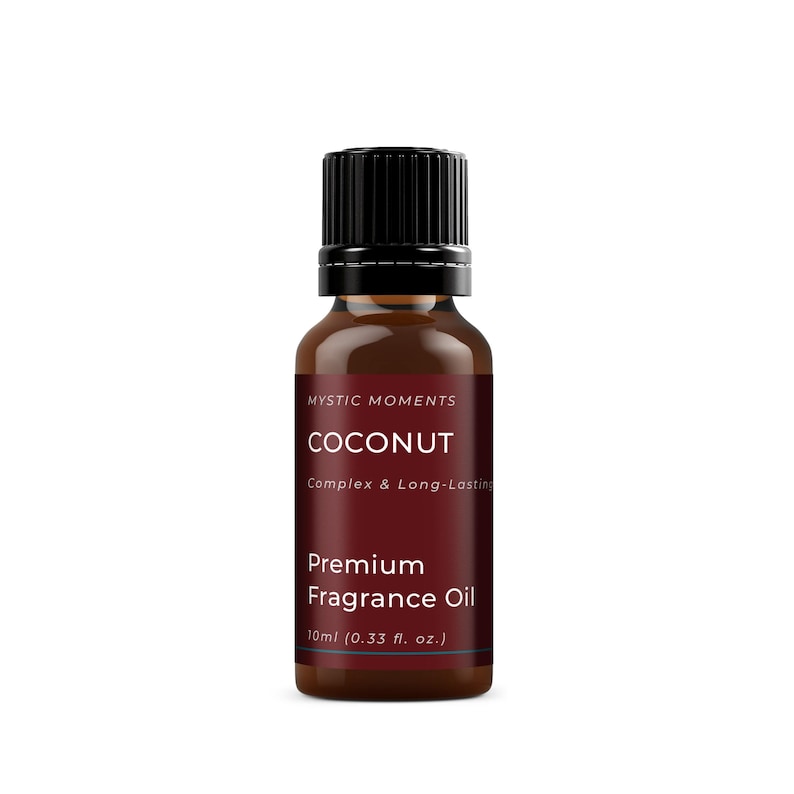 Aceite aromático Mystic Moments / Coco - 10 ml - Ideal para jabones, velas y productos para el cuidado de la piel y el cabello imagen 2