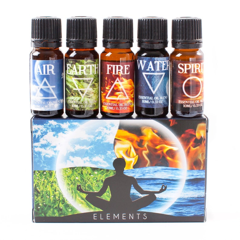 The 5 Elements Essential Oil Blends Gift Starter Pack Etsy