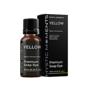 Żółty płynny barwnik do mydła - 10ml