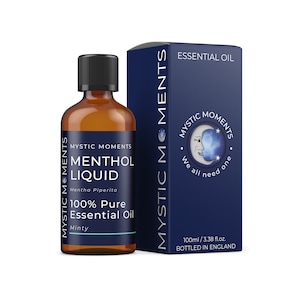 Menthol Liquid - Essential Oil - 100% Pure - 100ml